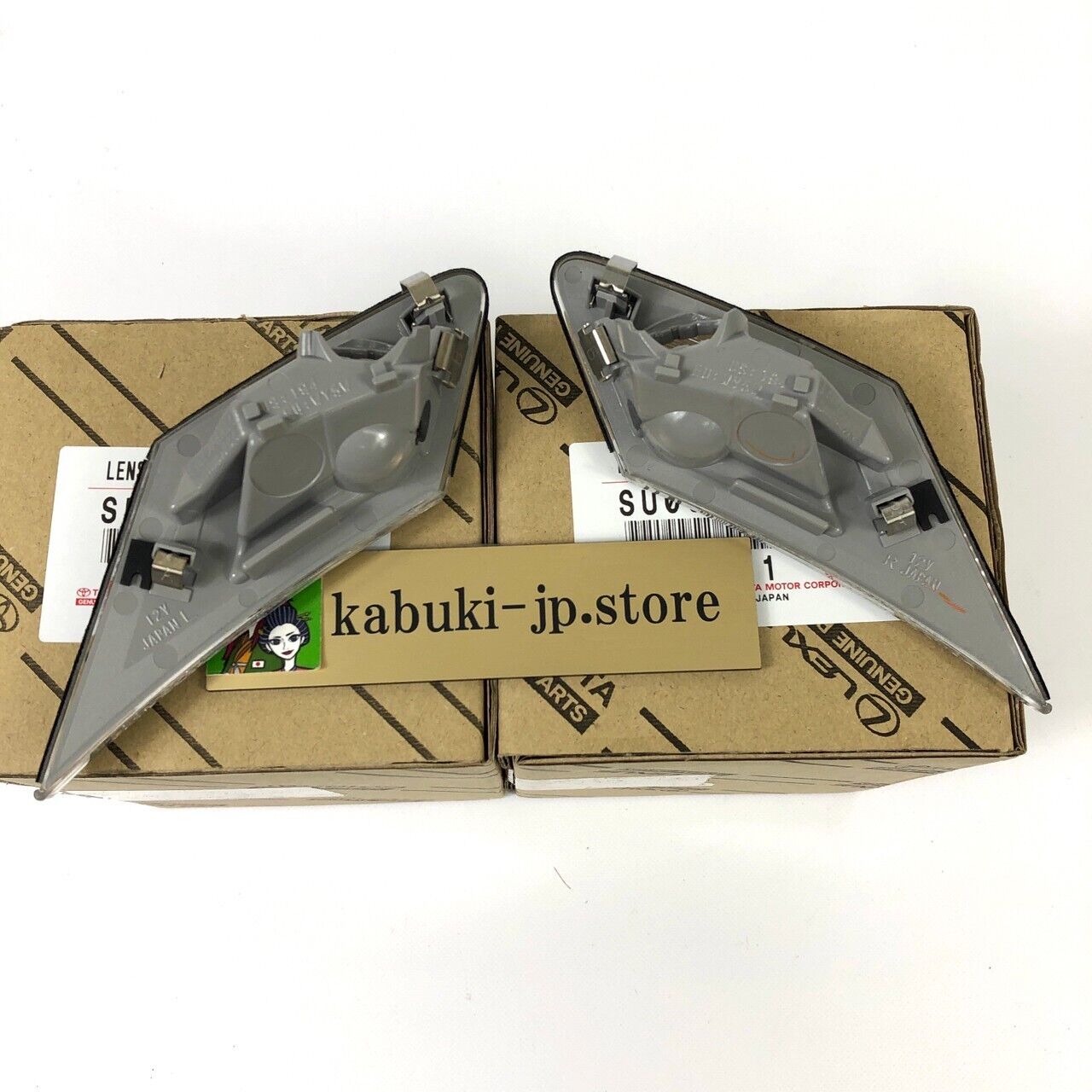 TOYOTA Genuine SU003-02538 / 02539 FR-S GT86 Clear Side Marker Lenses Set BRZ 86