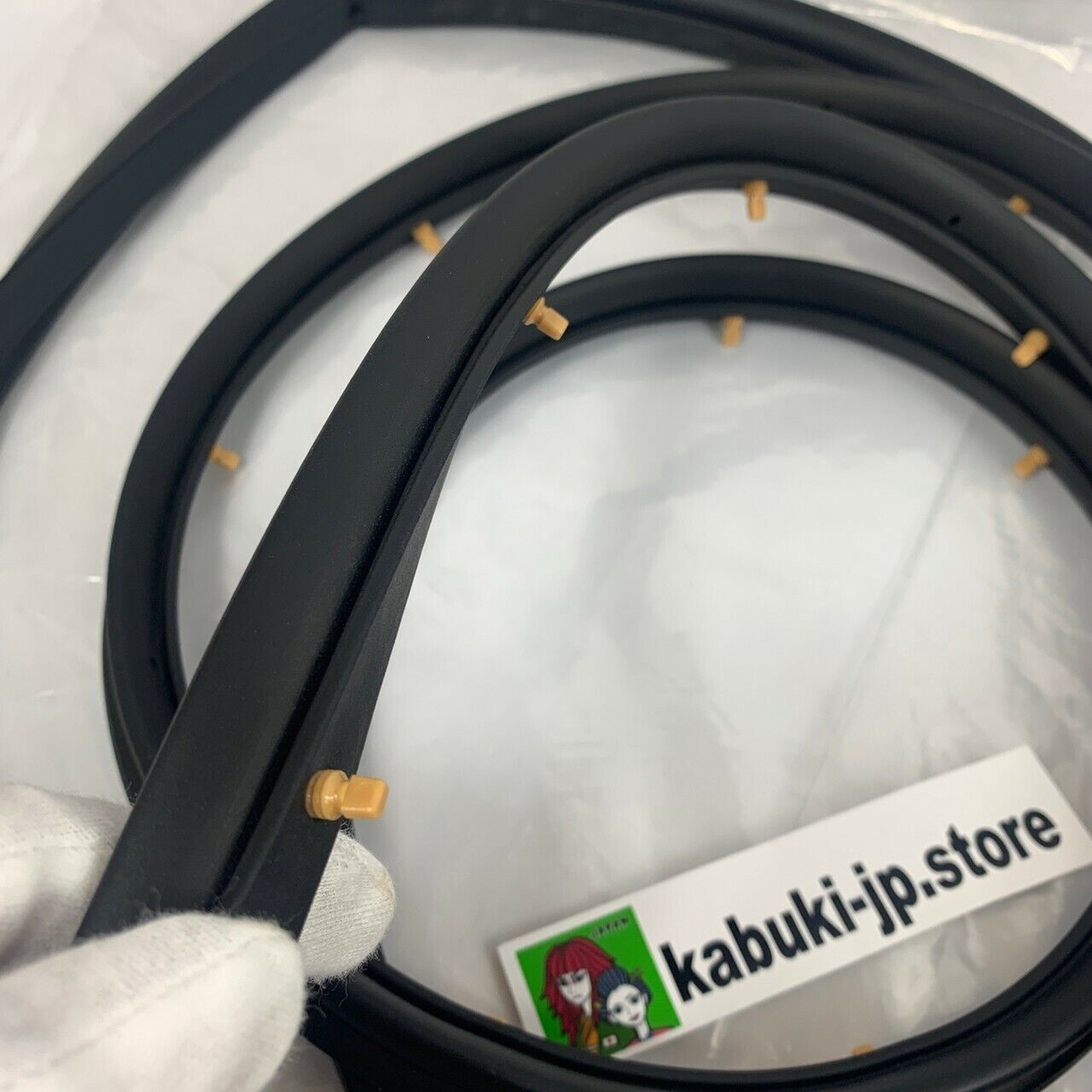 Mazda Genuine Rx-7 Door Seal Set Weather strip 1979-1985 Left & Right LH RH OEM