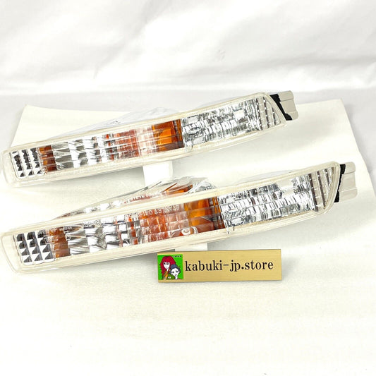 Honda Genuine ACURA 91-01 NSX NA1 NA2 Clear Front Bumper Lenses Lights Set OEM