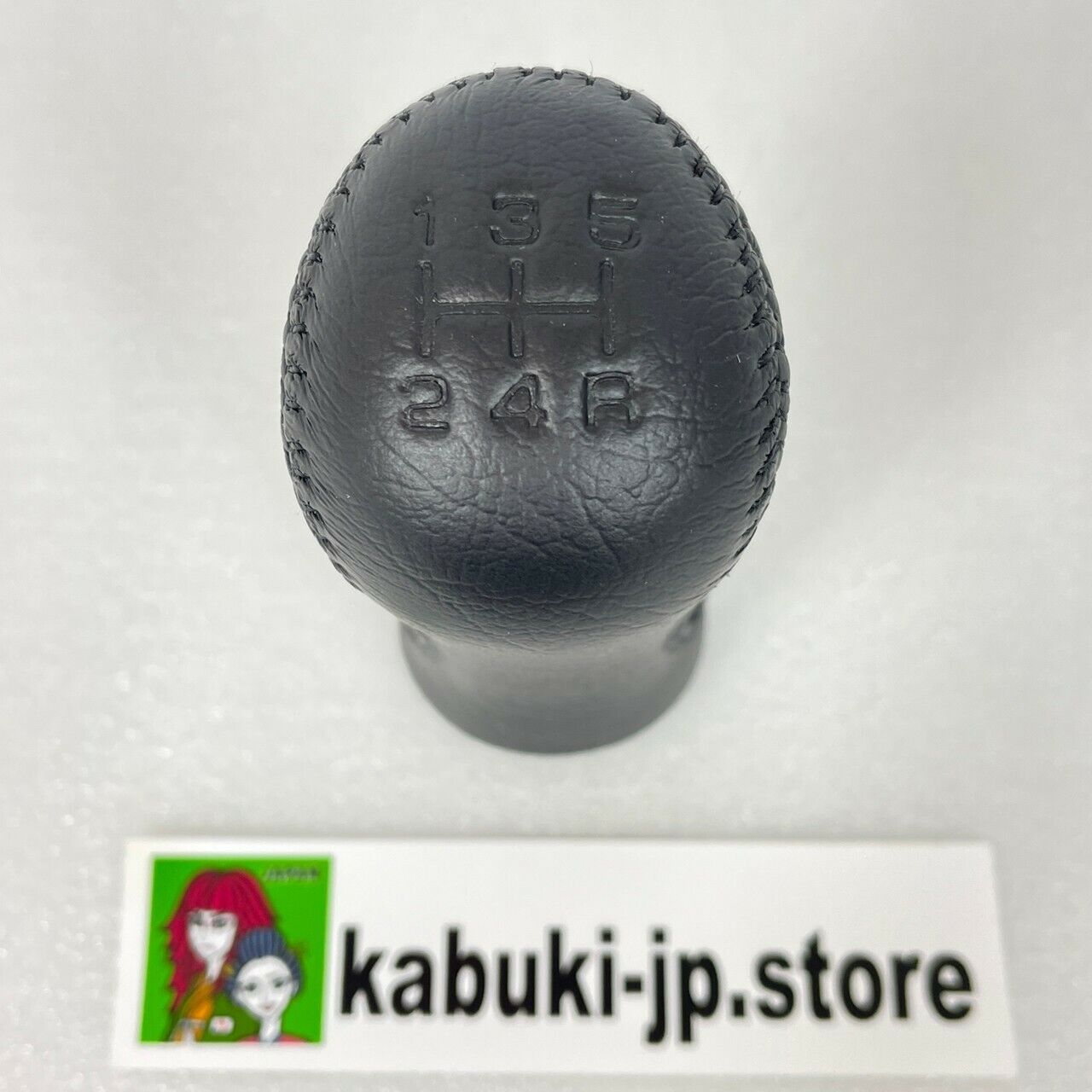 Nissan Genuine 32865-30P01 90-96 300ZX Fairlady Z Z32 Black Leather Shift Knob