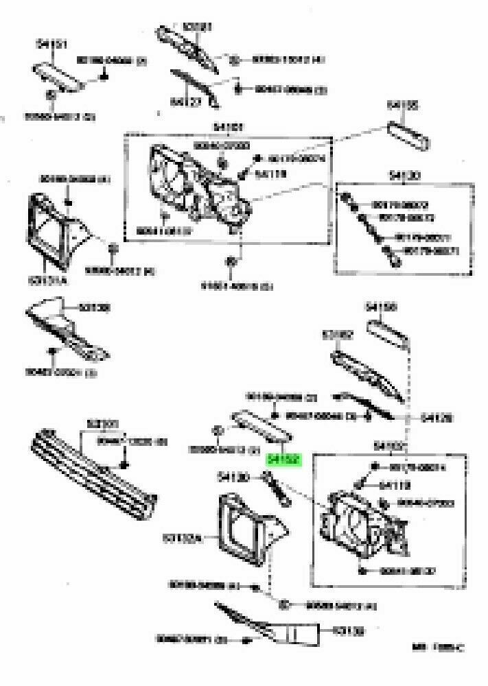 TOYOTA Genuine AE86 HEAD LAMP EYE BROW COVER COROLLA CP LEFT&RIGHT SET OEM Japan