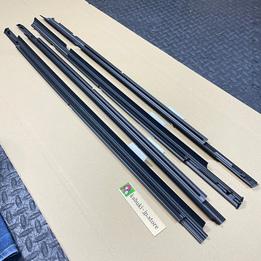 Mitsubishi Genuine Lancer 2008-17 Door Belt Molding Window Belt Line 4Set OEM
