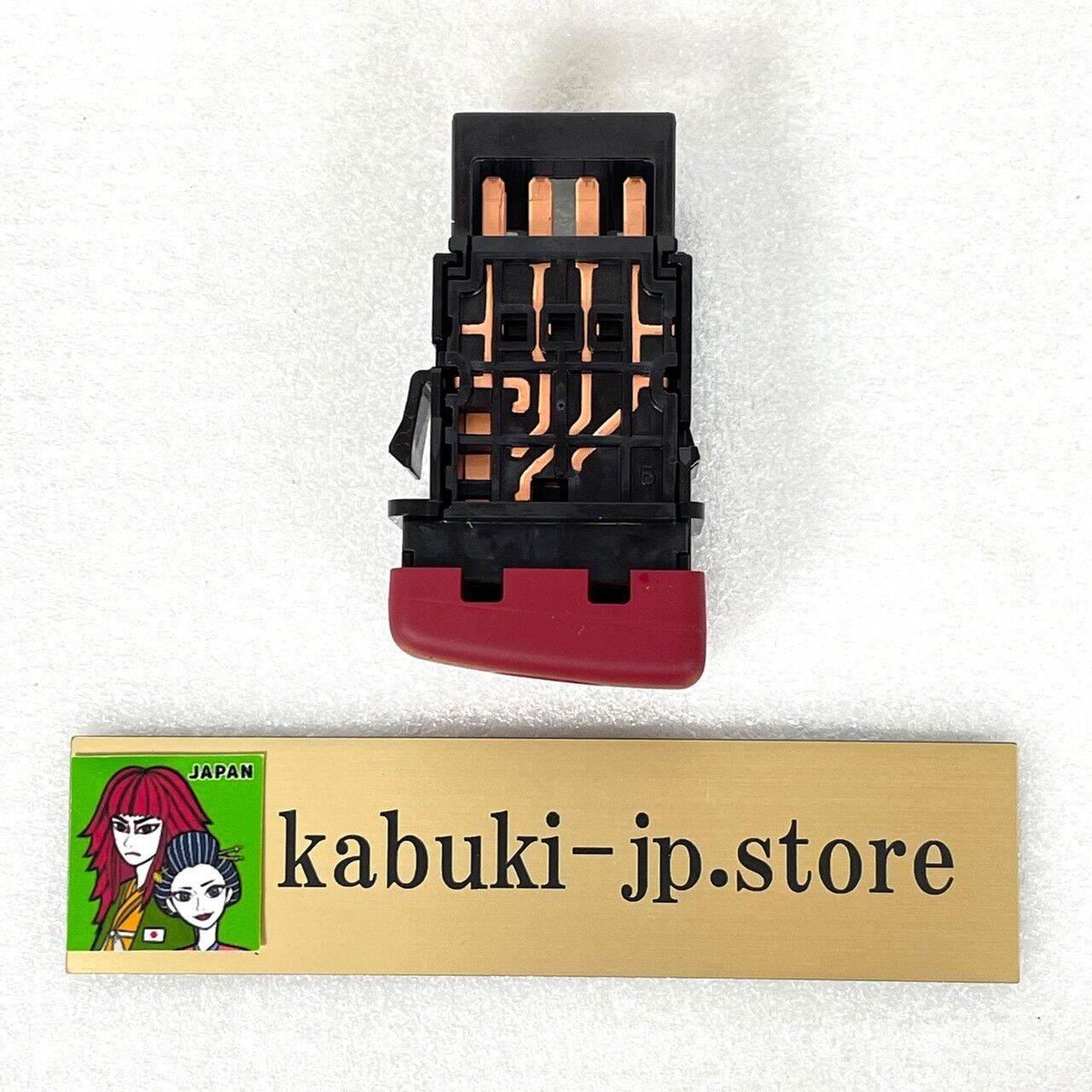 Subaru Genuine 83037SA010 Forester STI SG5 SG9 03-07 Red Hazard Switch Button