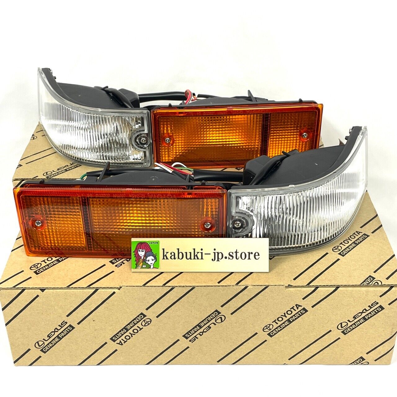 TOYOTA Genuine AE86 4A-GE Kouki Turn Signal Indicators for SPRINTER TRUENO OEM