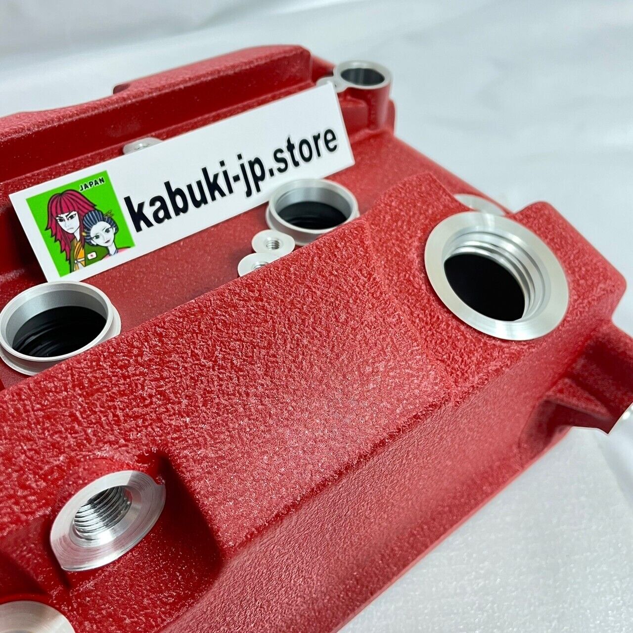 HONDA Genuine 12310-PCX-010 & 12331-PZX-A00 RED Valve Cylinder Head Cover S2000