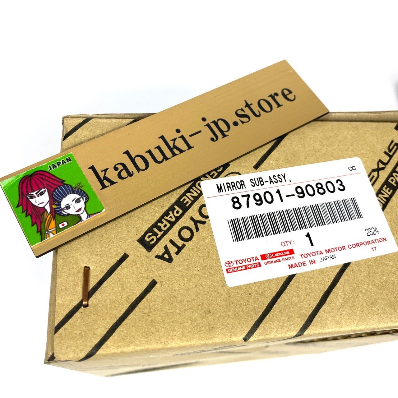 TOYOTA GENUINE LAND CRUISER FJ55 BJ 42 45 46 OUTER REAR MIRROR&ARM PAIR Set OEM