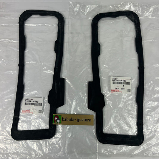 TOYOTA Genuine 1986-1993 SUPRA JZA70 MK3 Tail Light Gasket Pair LH RH Set OEM
