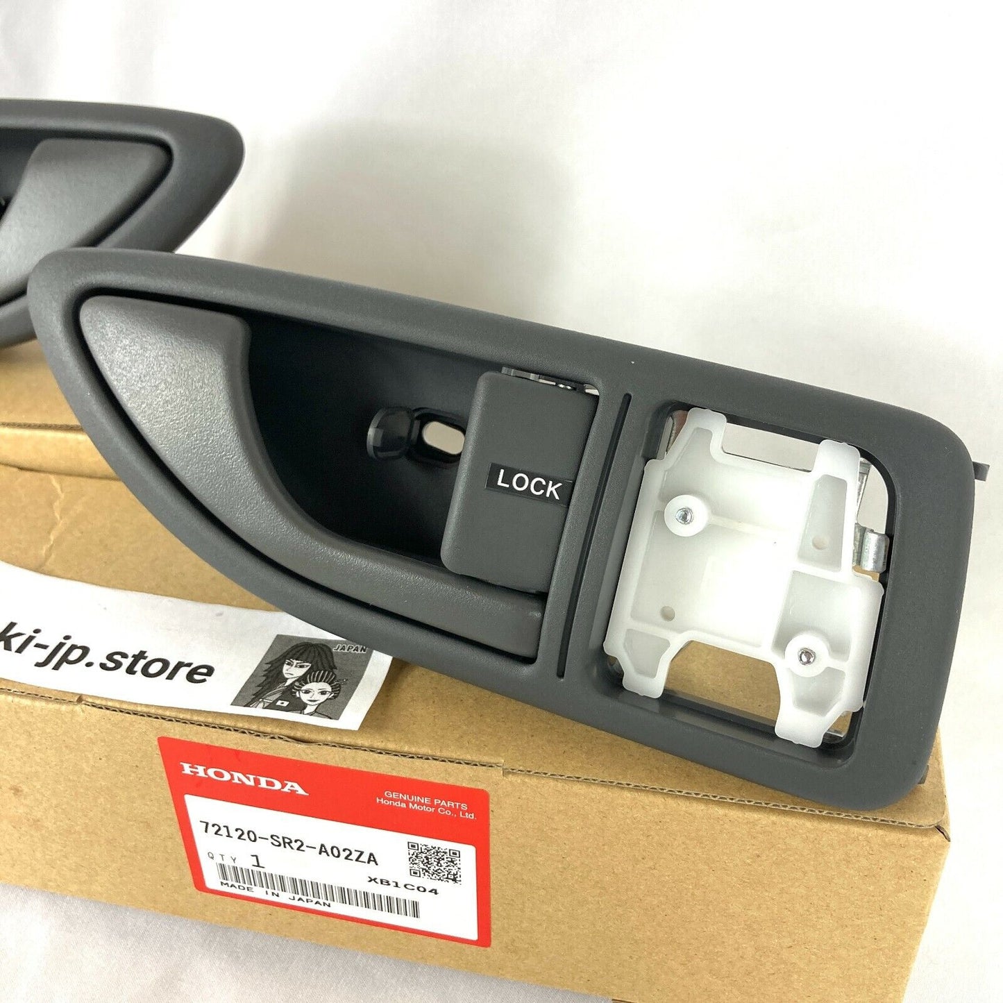 Honda Genuine Del-Sol Interior Door Handles 2 Set LEFT & RIGHT 93-95 Del Sol New