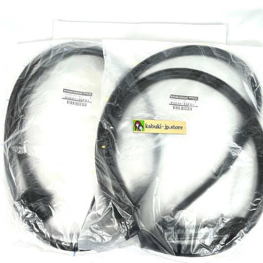 Nissan Genuine 180SX 240SX Silvia S13 Door Weatherstrip Right & Left Seals Set
