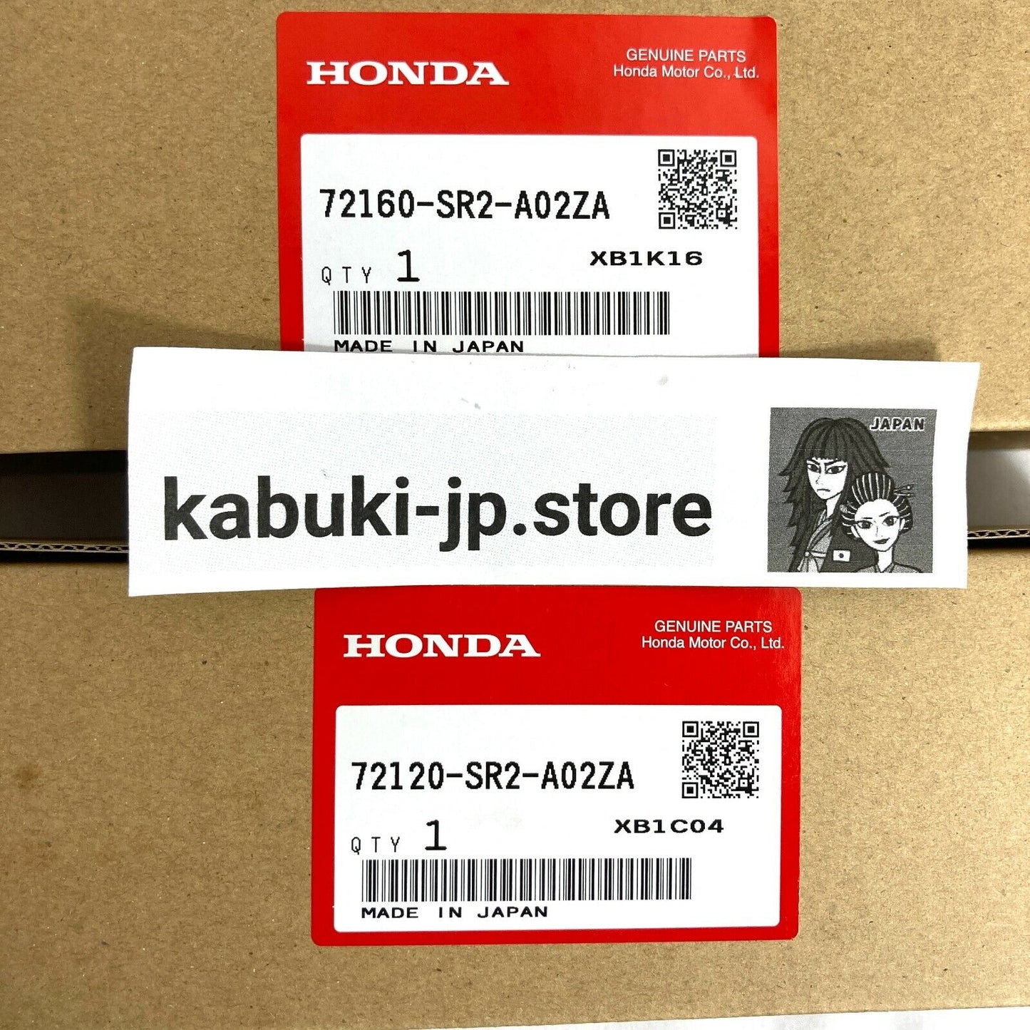 Honda Genuine Del-Sol Interior Door Handles 2 Set LEFT & RIGHT 93-95 Del Sol New