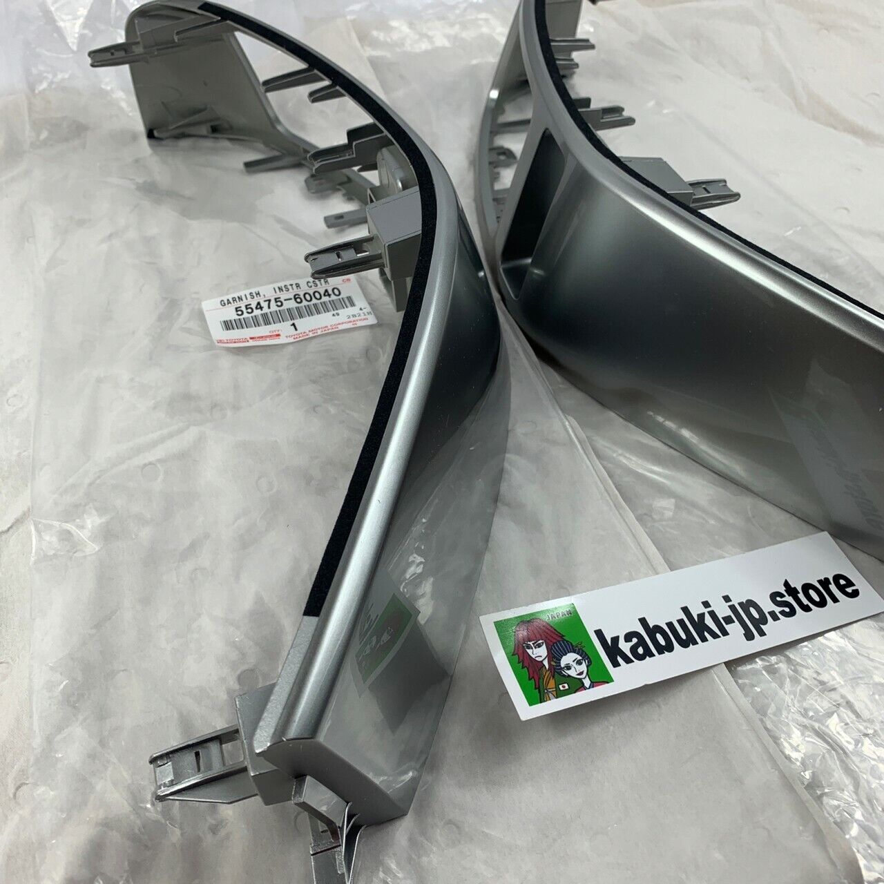 Toyota Genuine Land Cruiser Prado Instrument Air Vent Finish Panel Garnish OEM