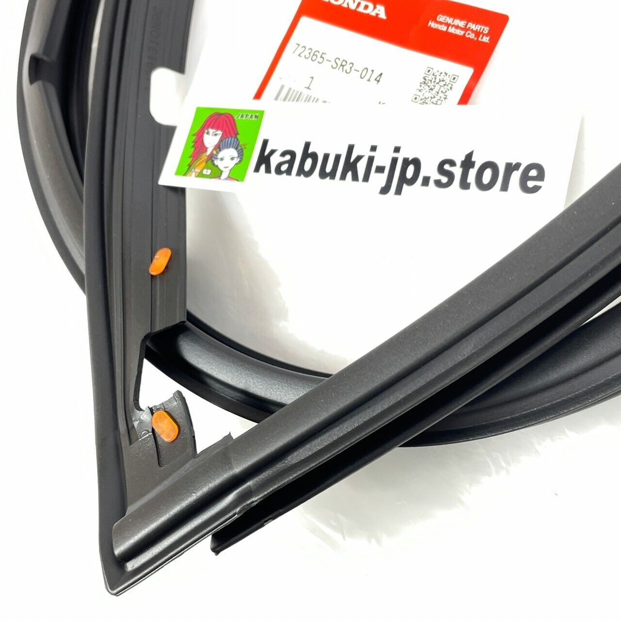 HONDA Genuine OEM CIVIC EG4 EG6 1992-95 Front Door Sub Seal RH & LH Set NEW JDM