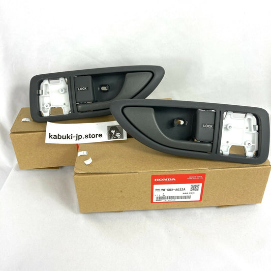 Honda Genuine Del-Sol Interior Door Handles 2 Set LEFT & RIGHT 93-95 Del Sol New