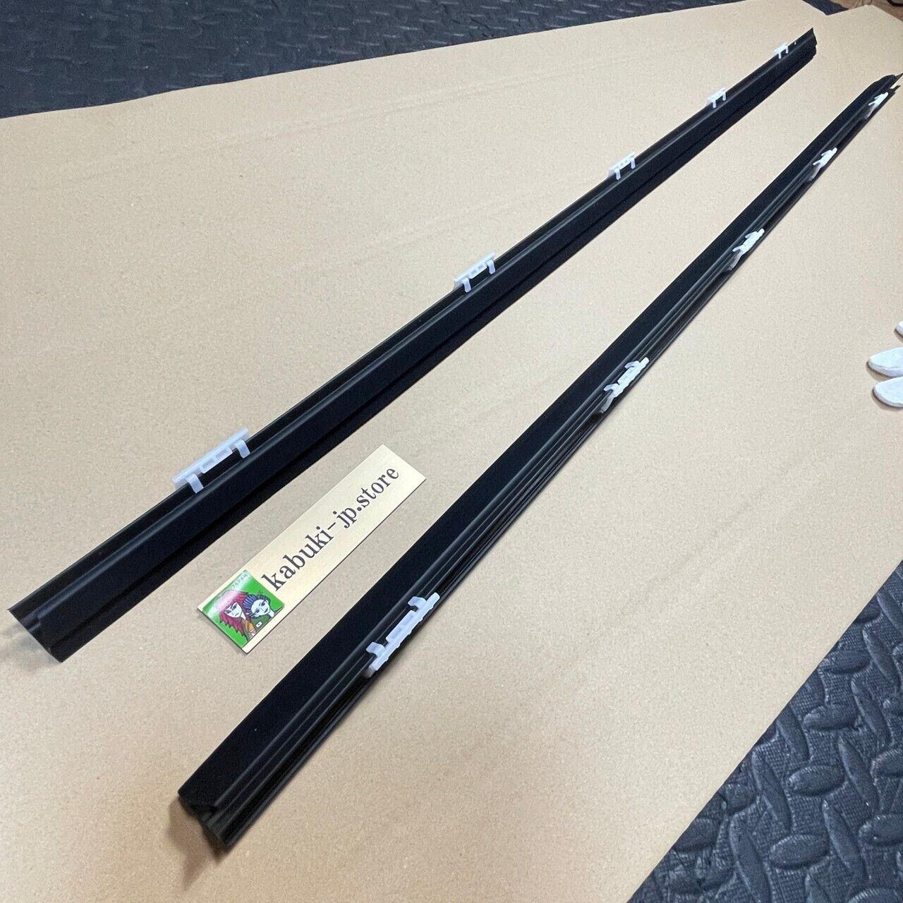 Honda Acura Genuine RSX DC5 Door Window Molding Belt LH RH Set Weather Strip OEM