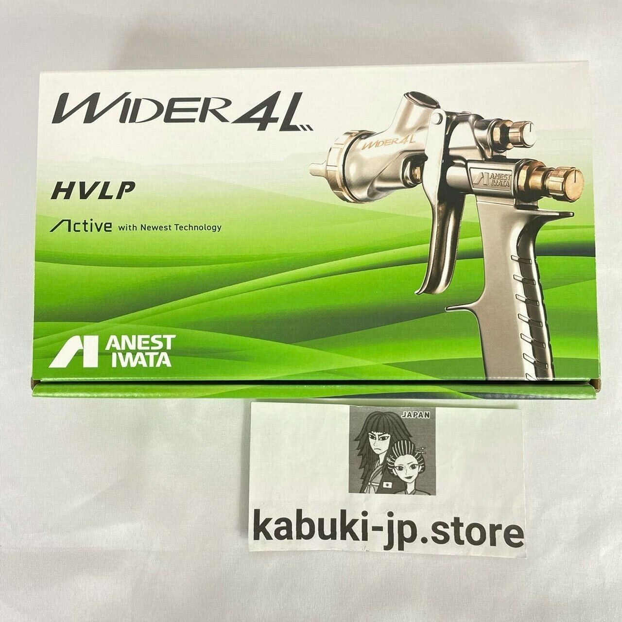 Anest Iwata WIDER4L-V14J2 1.4mm no Cup successor LPH-400-144LV HVLP spray New