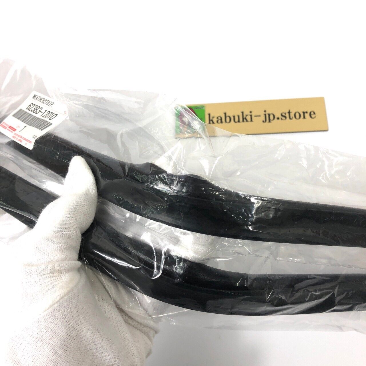 Toyota Genuine Corolla cp AE86 Roof Side Rail Weather Strip L + R Set OEM Japan