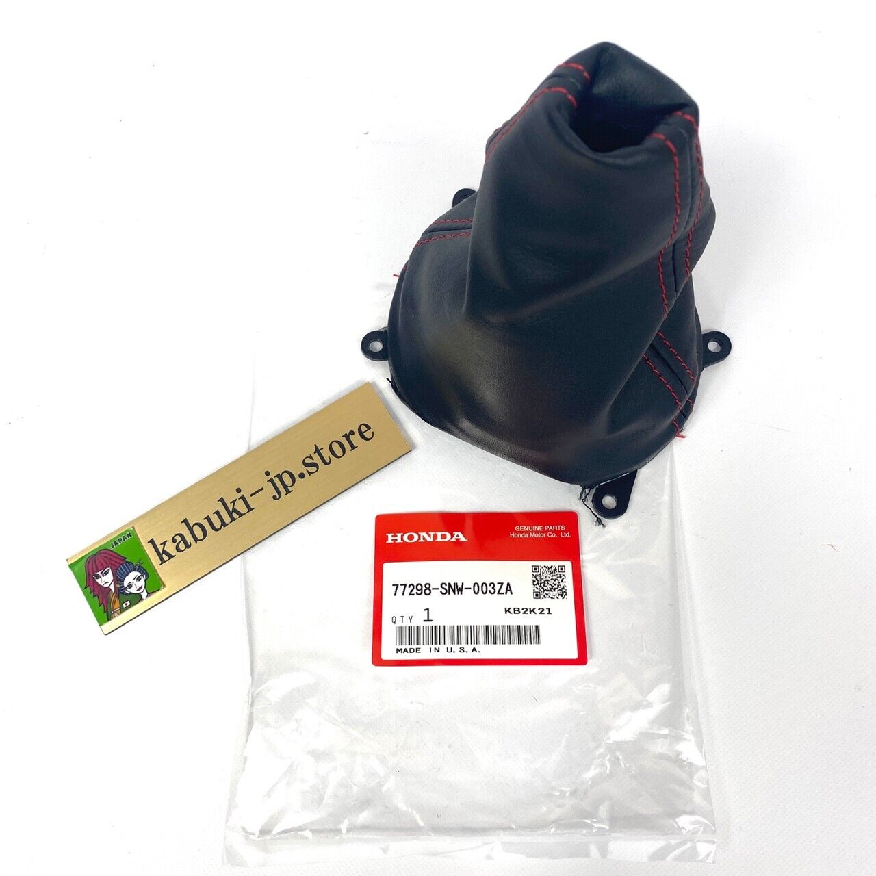 Honda Genuine 77298-SNW-003ZA CIVIC FD2 Type-R Shifter Shift Boot