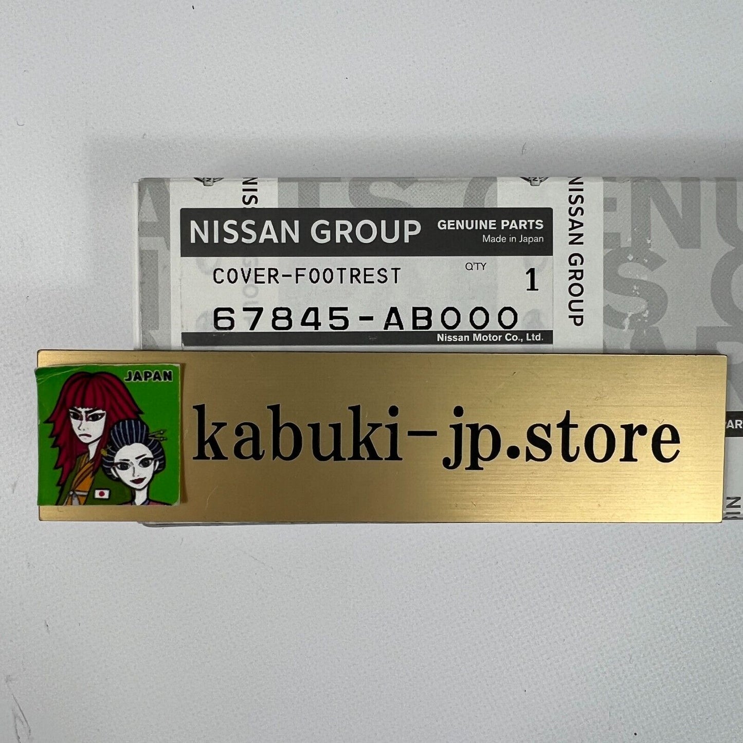 Nissan Genuine GTR R34 BNR34 Aluminum Pedals Cover Gas Brake Clutch Footrest Set