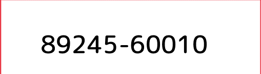 Toyota Genuine Sensor, steering position LAND CRUISER 100 UZJ100 89245-60010 OEM