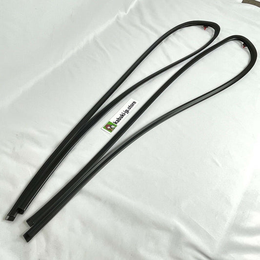 Honda Genuine CRX 88-91 Quarter Window Glass Outside Molding Left & Right OEM JP