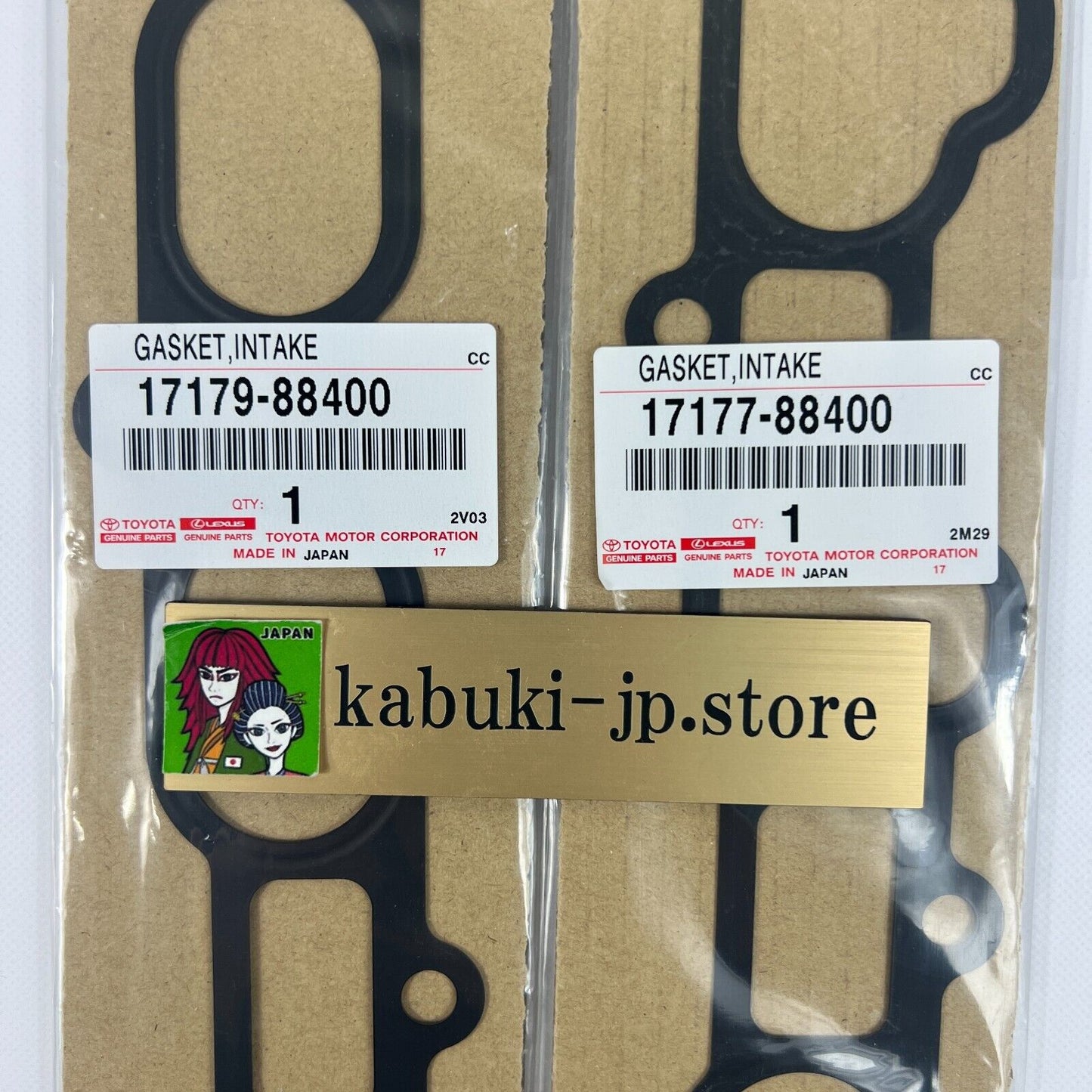 TOYOTA Genuine 17177-88400 17179-88400 1JZ-GTE 1JZGTE Intake Manifold Gasket OEM