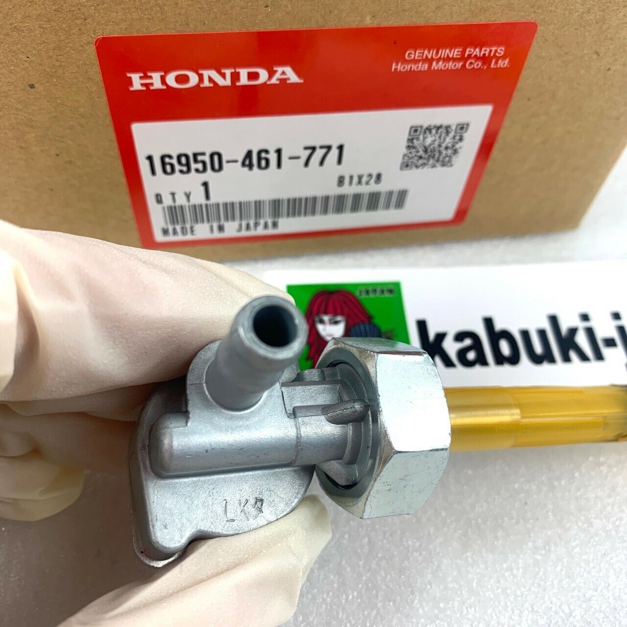 HONDA Genuine 16950-461-771 Parts Fuel Petcock for CB650 750 900 Custom 1981 JP