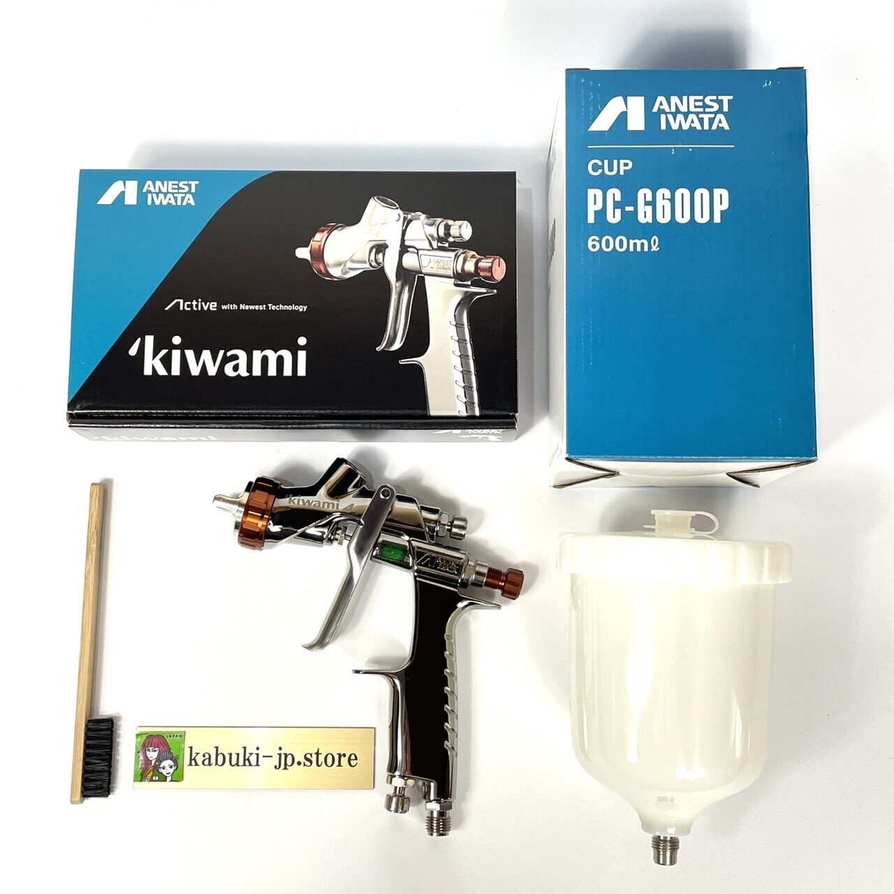ANEST IWATA KIWAMI4-13BA4 1.3mm Successor Model W-400-134G Select no with Cup JP