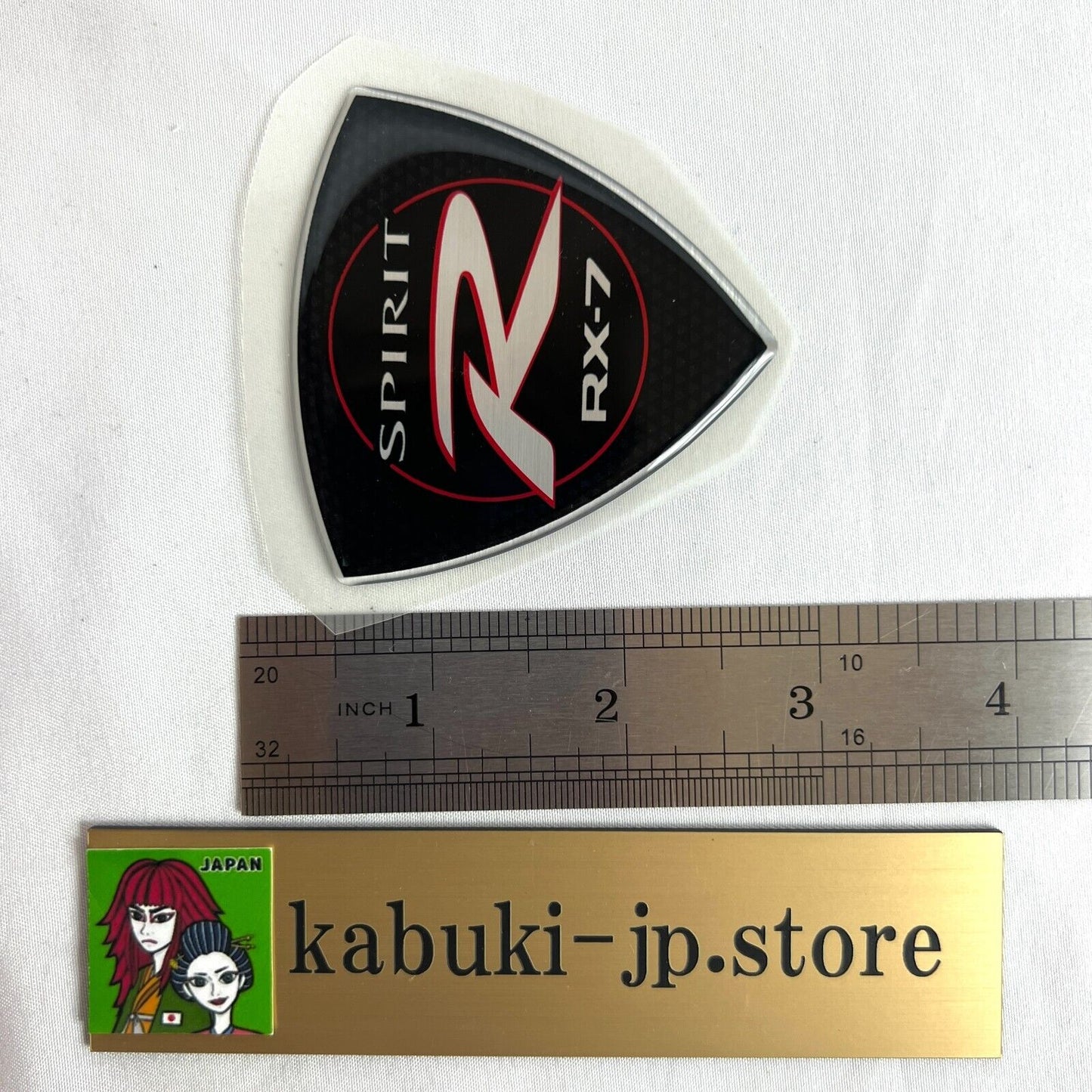 MAZDA Genuine SPIRIT R Fender Side Emblem Badge Ornament Set of 2  RX-7 FD3S
