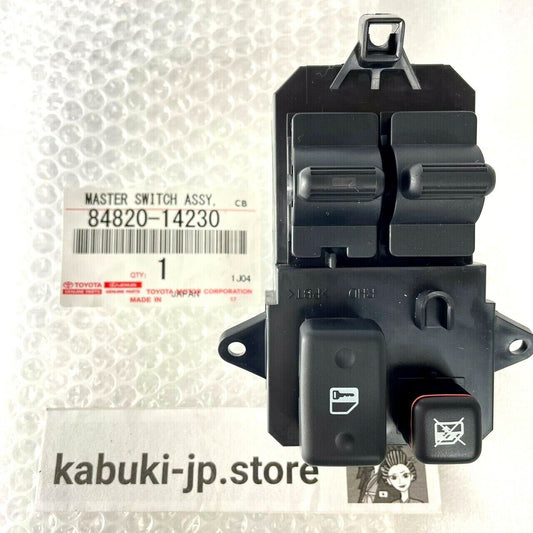 Toyota Genuine 84820-14230 JZA80 Supra Drive Master Window Switch Assembly OEM