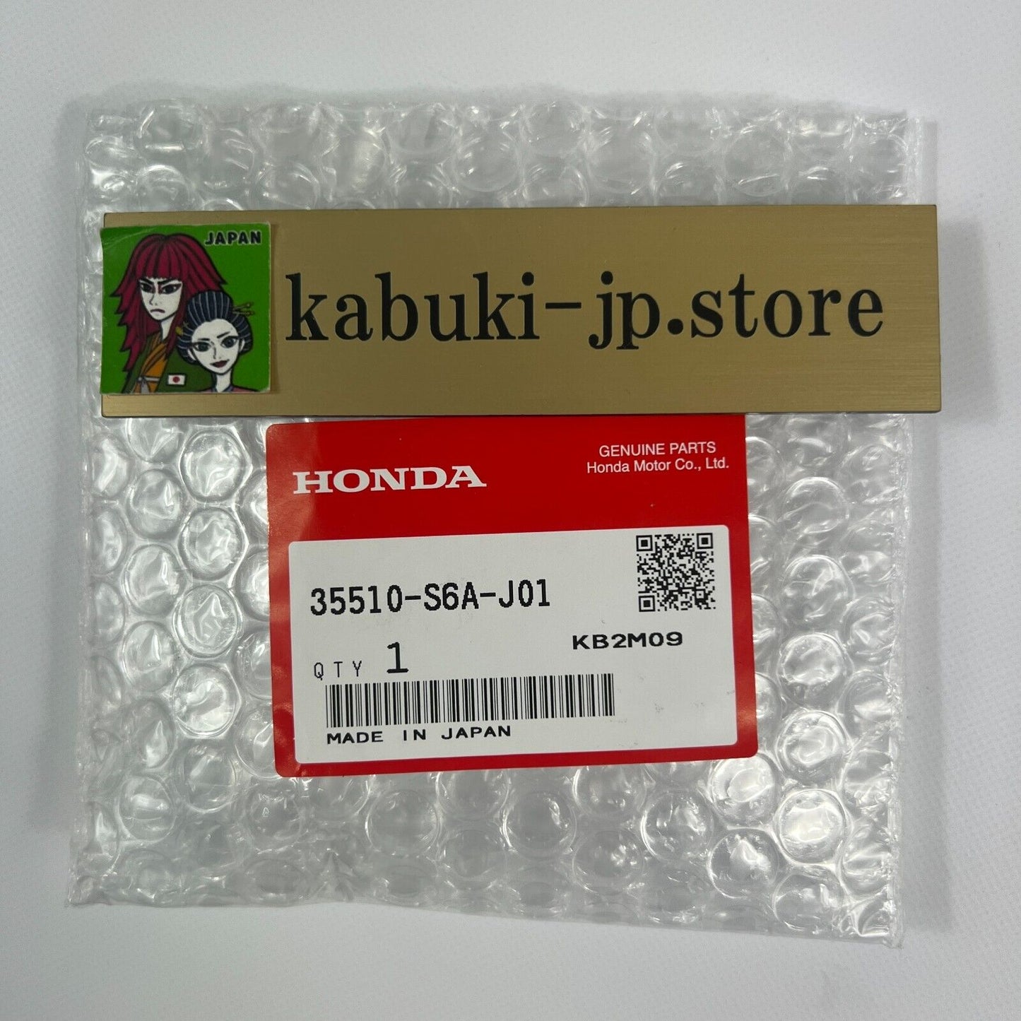 HONDA ACURA Genuine 35510-S6A-J01 Civic RSX TYPE-S Red Hazard Switch OEM Japan