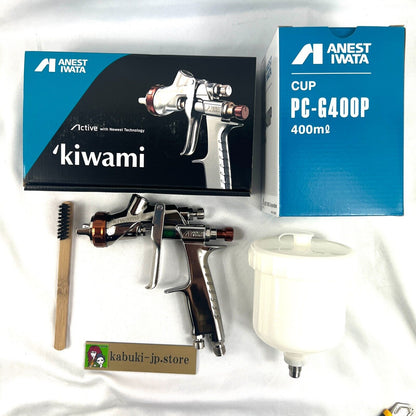 ANEST IWATA KIWAMI4-14BA4 1.4mm Successor Model W-400-144G Select with Cup Japan